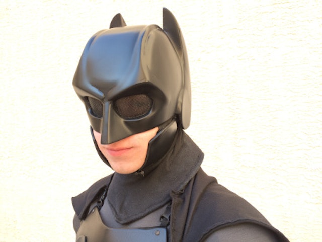 batman batsuit costume combat student makes ready vigilante volunteer crime fight needs super cool diy gordon