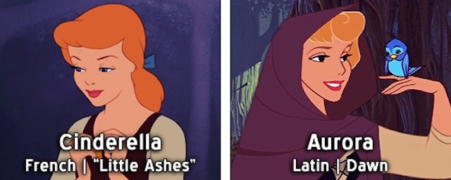 Disney Princess Names Mean Completely Different Things When Translated 9349