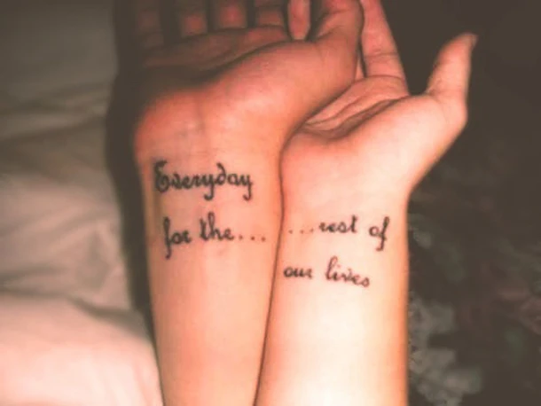 31 Couples With Matching Tattoos That Prove True Love Is