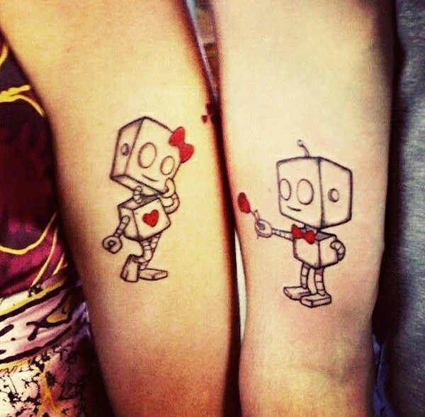 31 Couples With Matching Tattoos That Prove True Love Is
