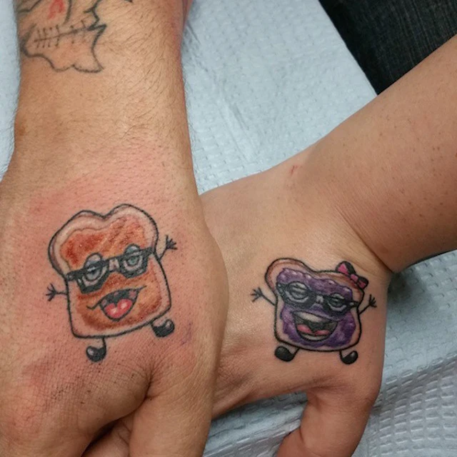 31 Couples With Matching Tattoos That Prove True Love Is