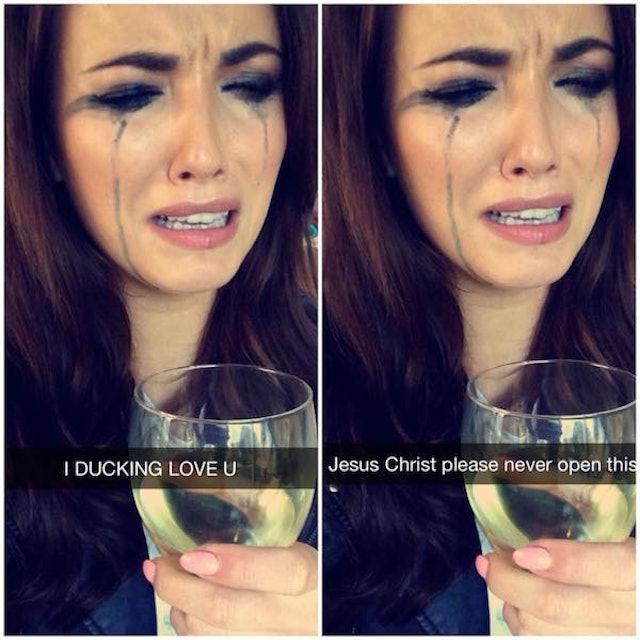 Girl Perfectly Breaks Down What Typical Snapchats Really Mean (Photos)