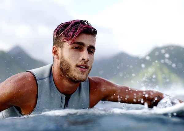 This Surfer Dyes His Hair Crazy Colors And Always Looks Insanely Hot ...