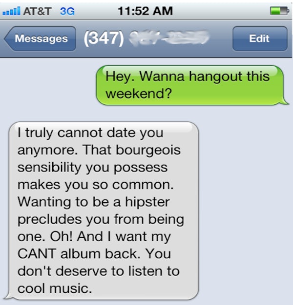 How to break up with someone you aren't really dating