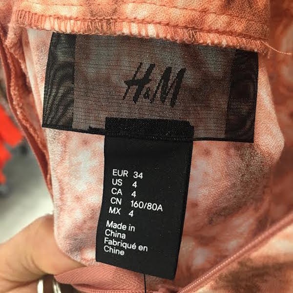 FYI: We Decoded What Each Of H&M's Crazy-Specific Labels Really Means