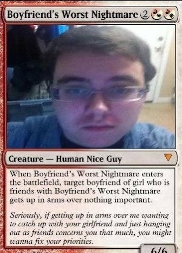 Funny Friendzone Meme Shirt Hoodie Top Etc Greeting Card By