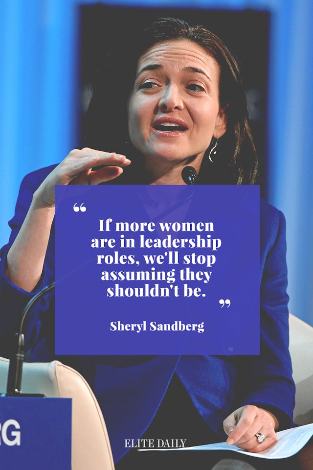 These Quotes From Women In Charge Will Empower You To Lean In