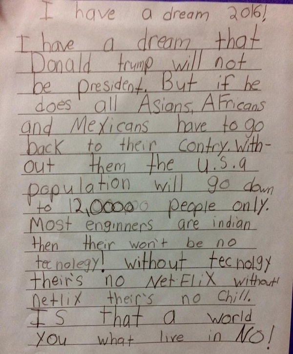 M85147 donald trump essay
