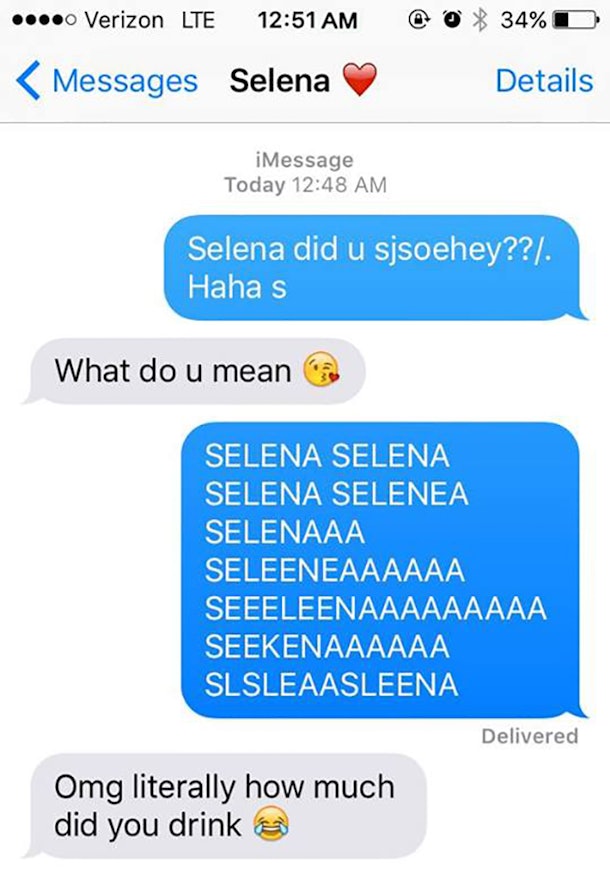 These Are The Drunk Texts Justin And Selena Definitely Send Each Other