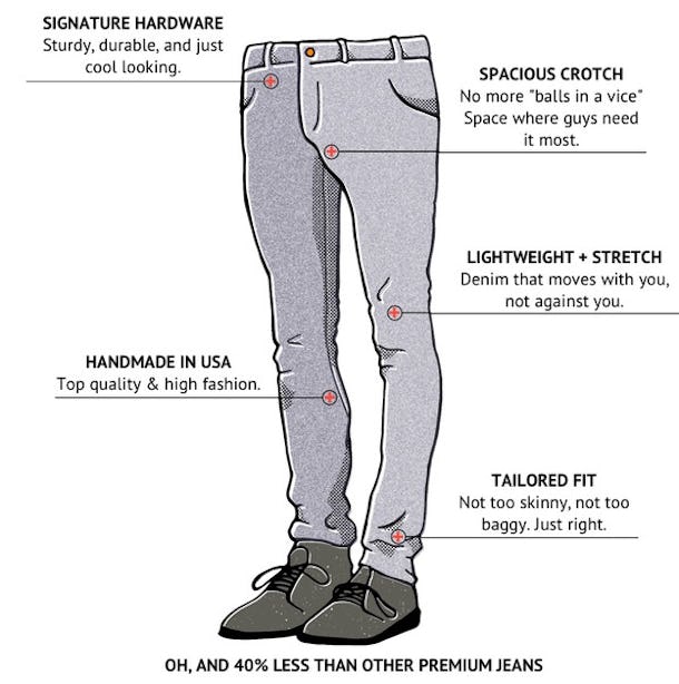 I Wore Jeans Designed For Well Endowed Men And My Balls Thanked Me For It
