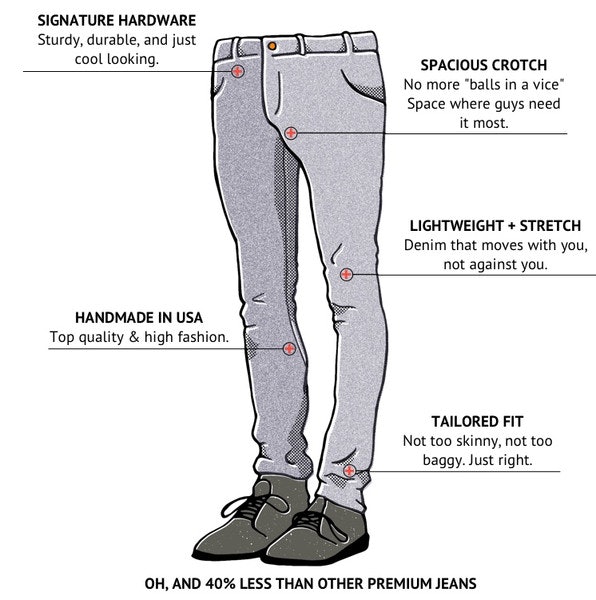 I Wore Jeans Designed For Well Endowed Men And My Balls Thanked Me