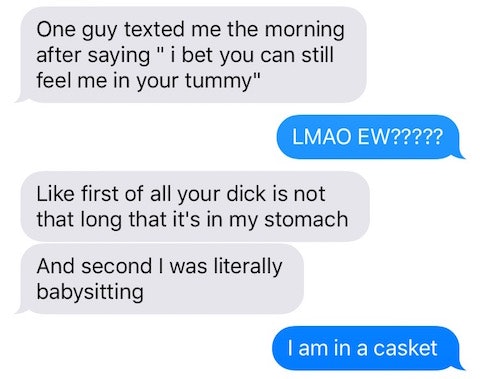 Sexting etiquette dating