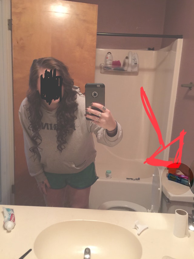 Woman Accidentally Reveals Sex Toys In A Selfie She Sent To Her Family photo