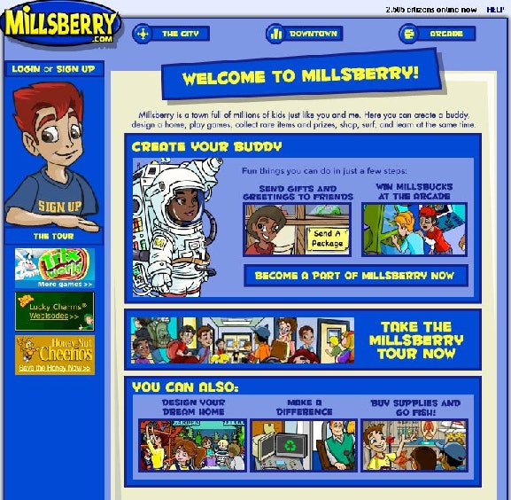 millsberry arcade games