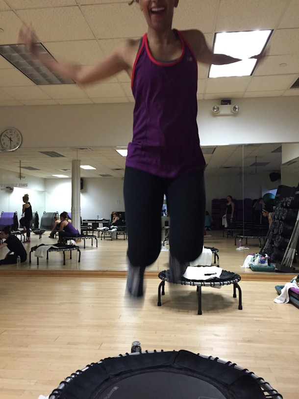 I Tried A Trampoline Gym Class And Basically Almost Died