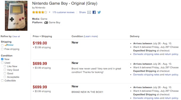 This Is How Much Your Old Game Boy Could Be Worth Now ...