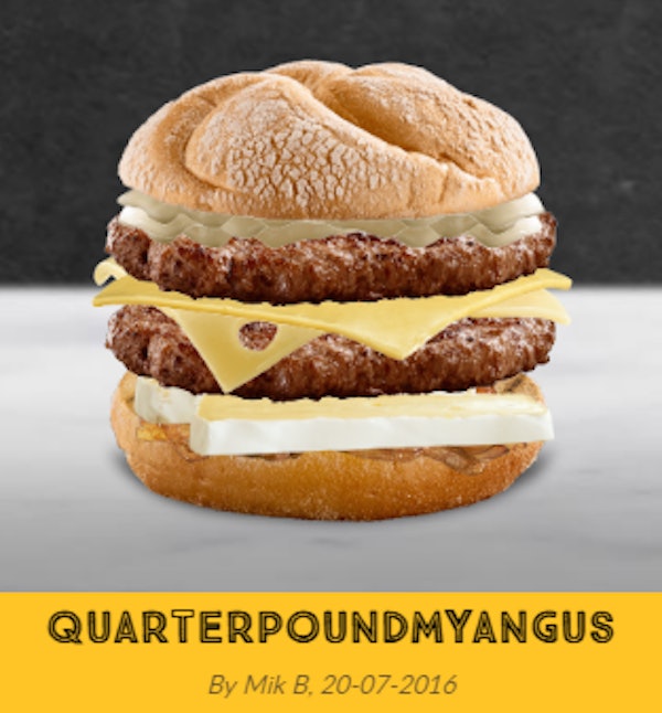 Mcdonald S Make Your Own Burger Meme لم يسبق له مثيل الصور Tier3 Xyz