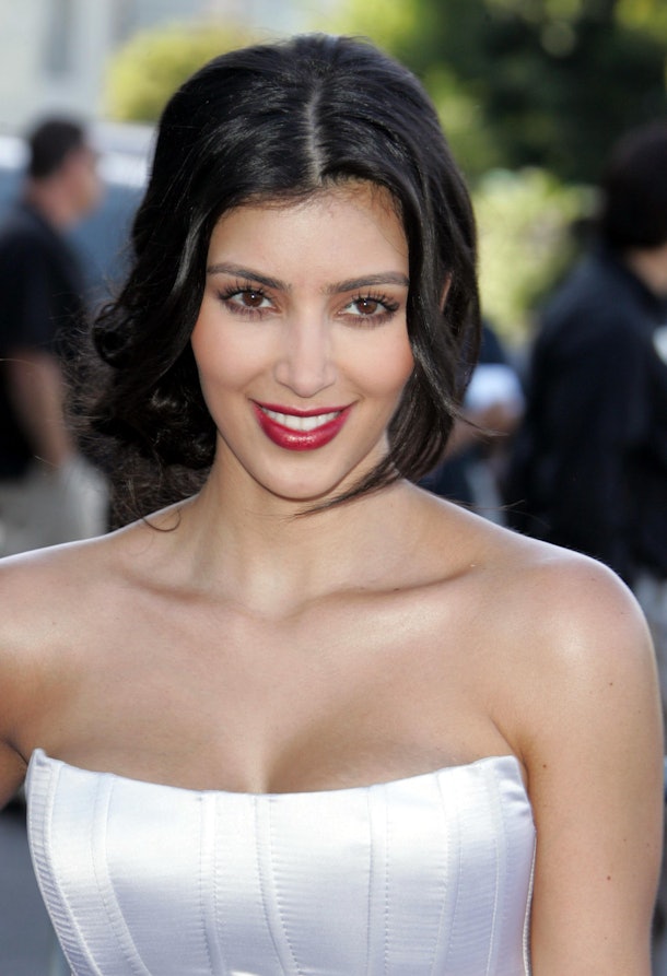 Kim Kardashian Looked Like A Different Person At The 2008 Teen Choice