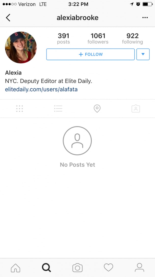 blocked instagram been ve deleted tell social channel each