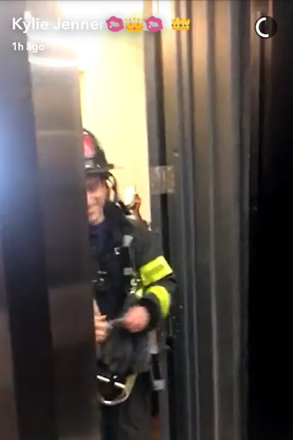 Kylie And Kendall Jenner Got Stuck In An Elevator