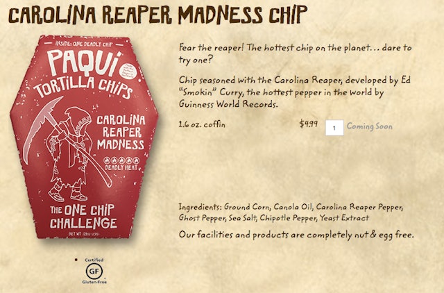 hottest chip in the world scoville units