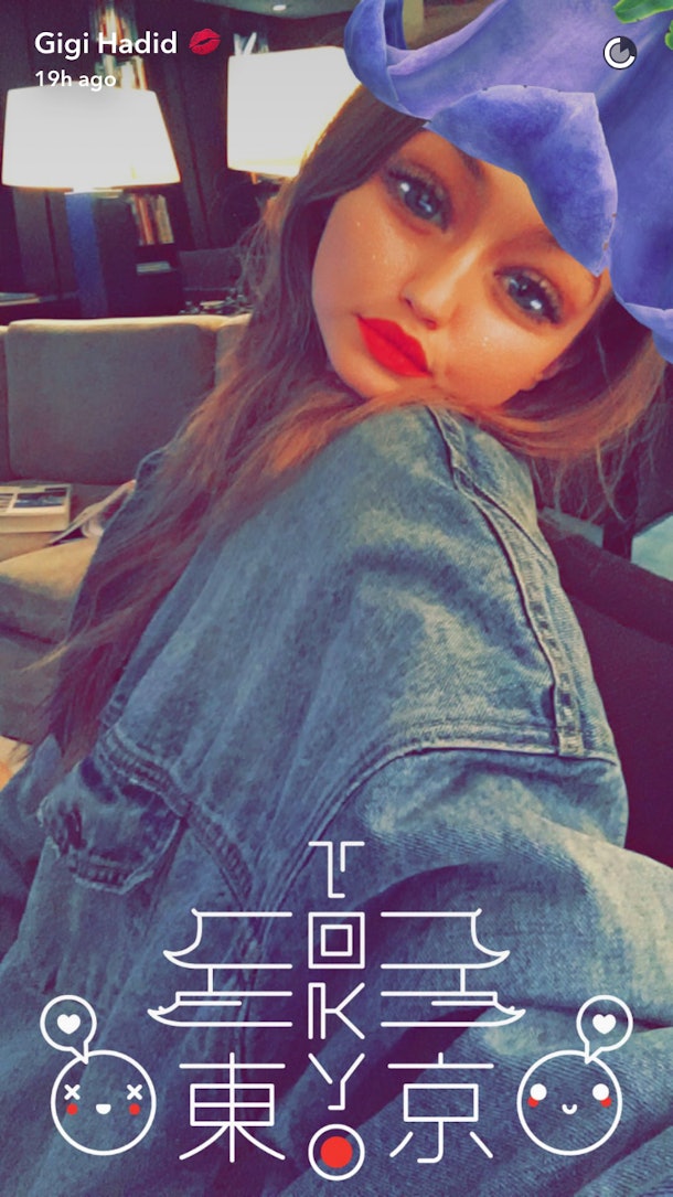 Gigi Hadid Can T Stop Snapchatting These Hilarious 3 Face Masks