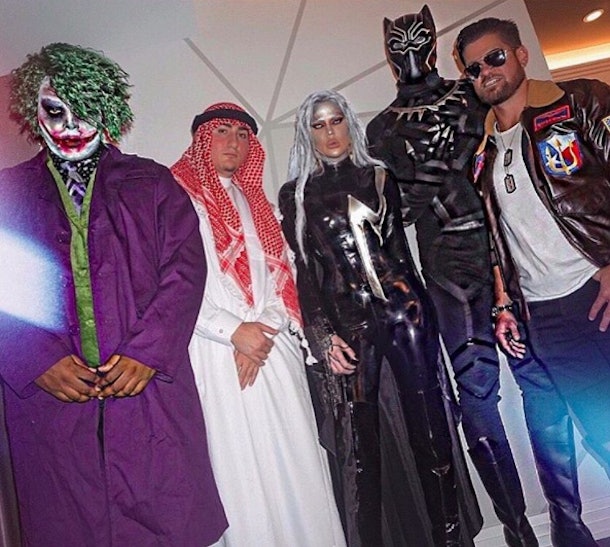 Khloé Kardashian Won Halloween With This Skintight Latex X Men Costume 4023