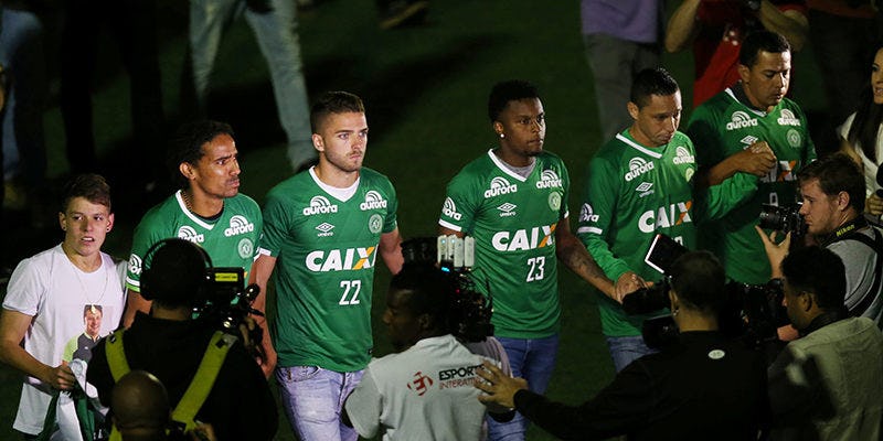 Video: Chapecoense Plane Crash Survivor Takes First Steps