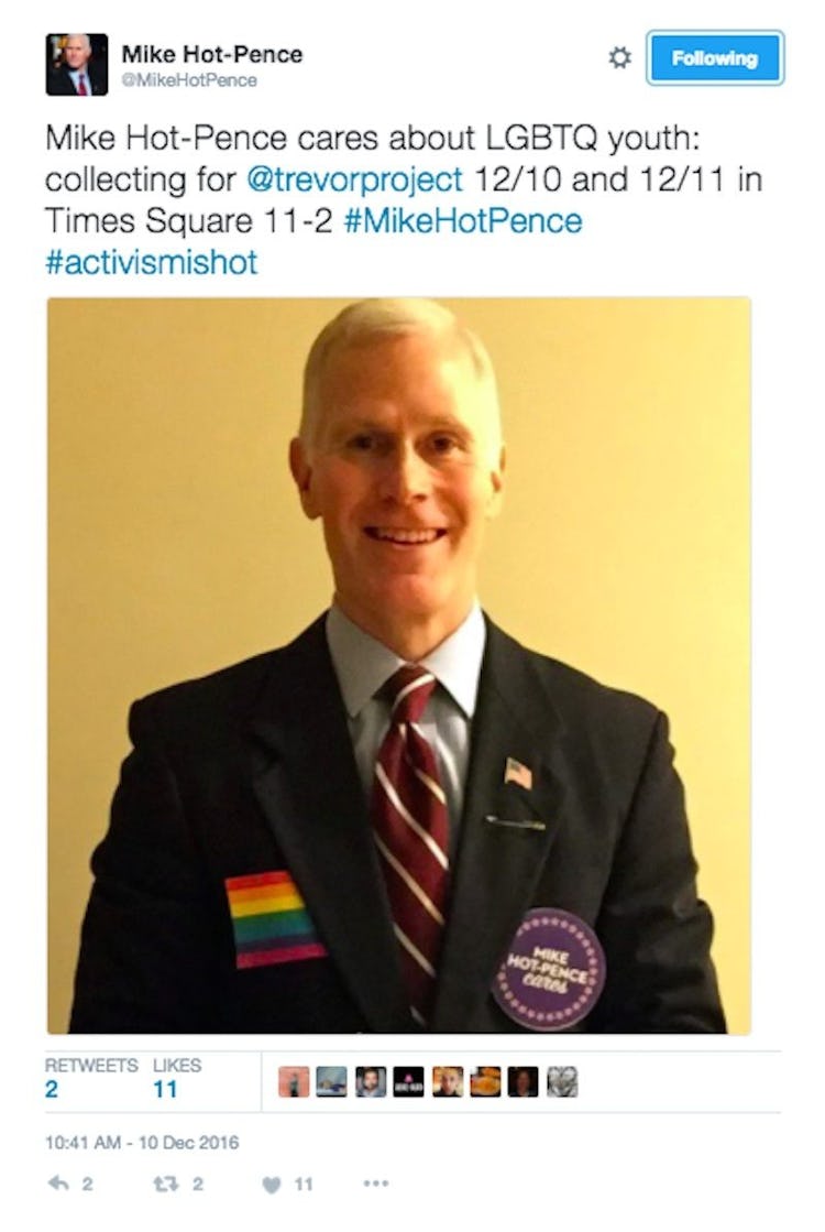 Gay Mike Pence Look Alike Raises Money For Lgbtq Causes