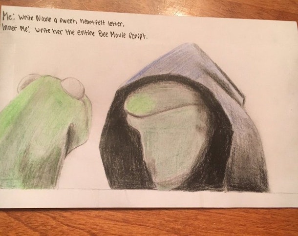Guy Writes Out Entire Bee Movie Script In Card For Girlfriend