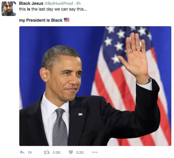 'My President Is Black' Trends On Twitter On Obama's Last Day In Office