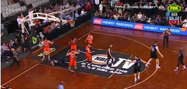Basketball Player Pops Opponent's Eyeball Out Of Socket