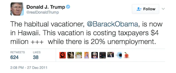 Donald Trump’s Florida Vacation Is Causing Controversy