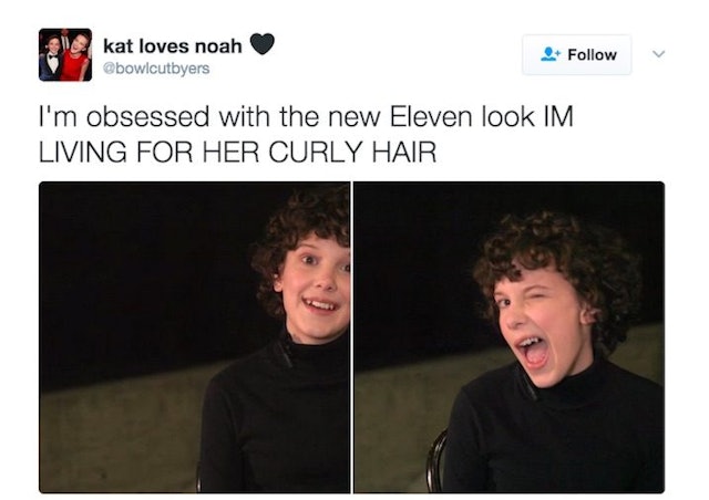 Eleven From 'Stranger Things' Rocks New Hairstyle