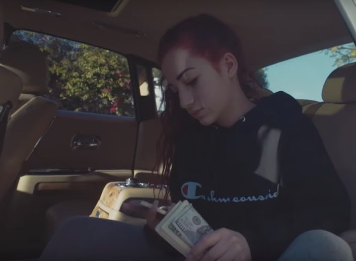 cash me outside champion hoodie