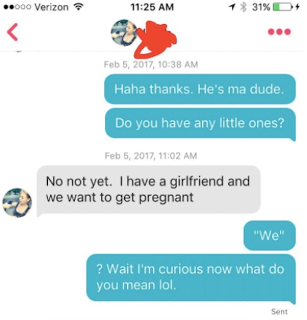 I Went On Tinder When I Was Five Months Pregnant