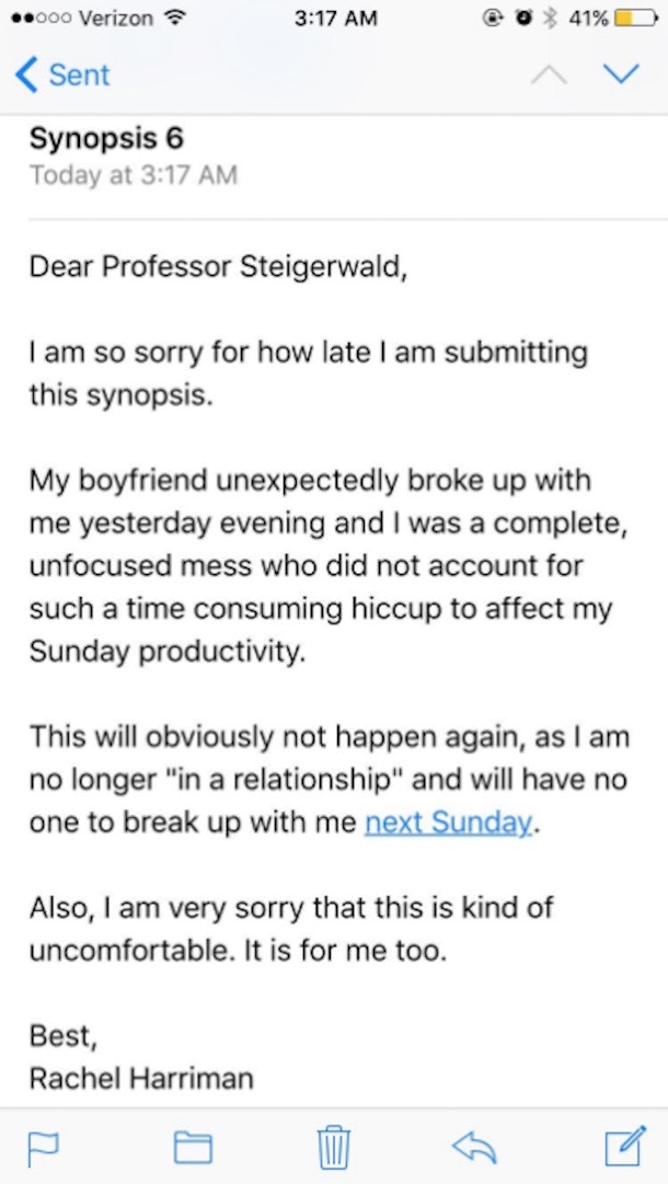Write an email to your professor asking for an extension in submission of your final year project Write an email to your professor asking for an extension in submission of your final year project picture