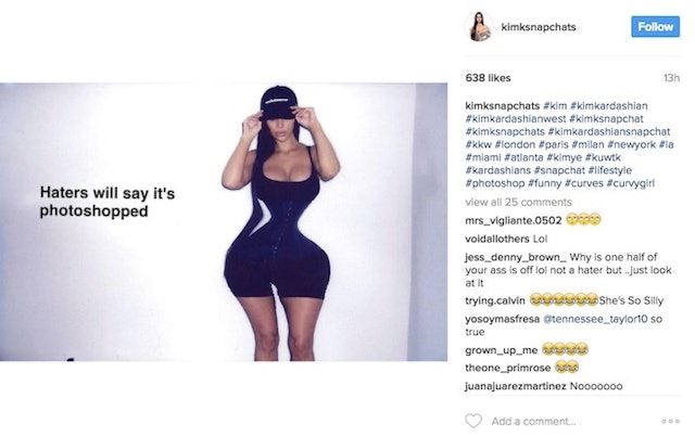 Kim Kardashian Posts Pic Of Botched Photoshop Butt