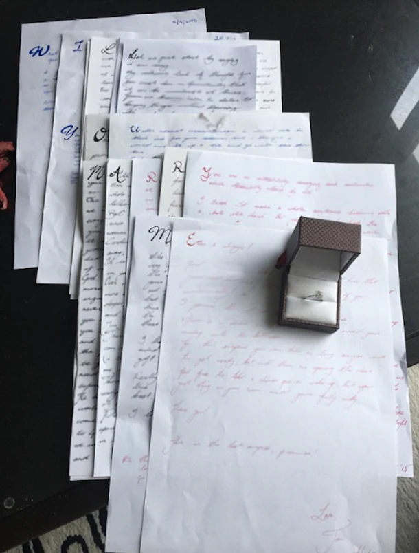 letter gf for proposal Over Letters Love Years His To Proposes GF With Man 3 letter gf for proposal Over Letters Love Years His To Proposes GF With Man 3
