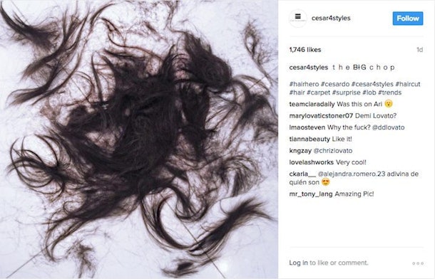 Demi Lovato Got A Drastic New Hair Cut