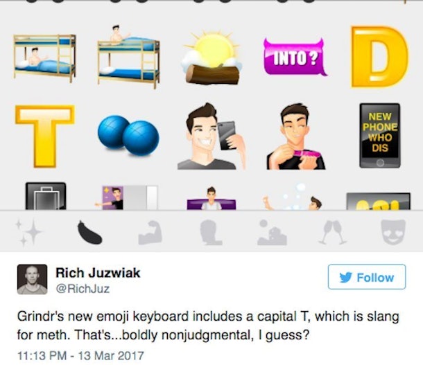Grindr Emojis Will Teach You About Gay People's Sex Lives