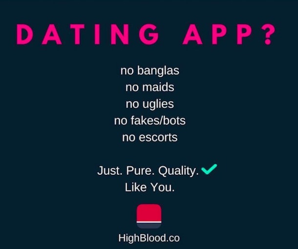 New Dating App From Singapore Uses Racial Slurs In Ads
