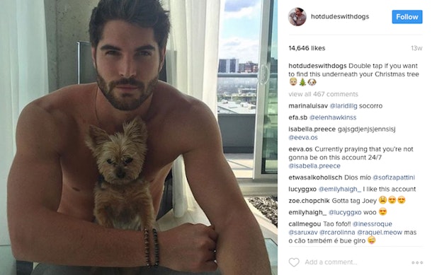 Instagram Cute Guys With Dogs 21 Hot Guys With Puppies That Will Make You Go Woof