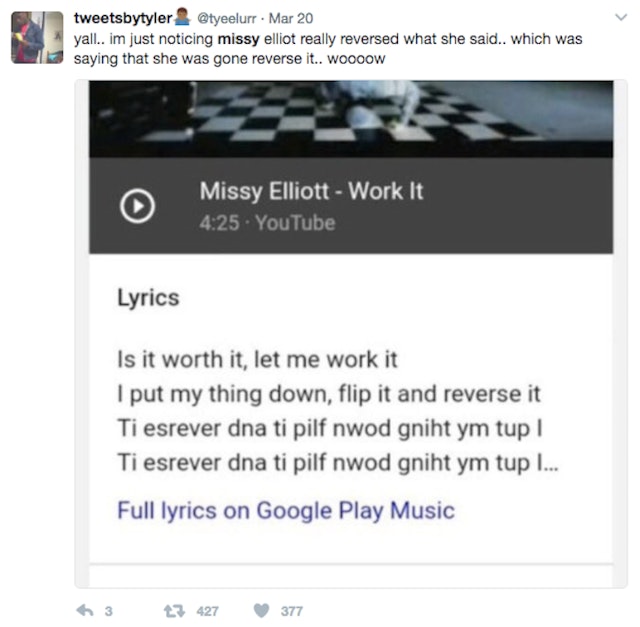 The Found Out What Missy Elliott Says In 