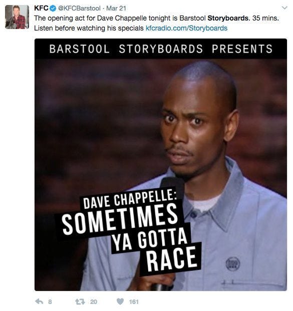 Barstool's 'KFC' On What Men In Their 20s Need To Know