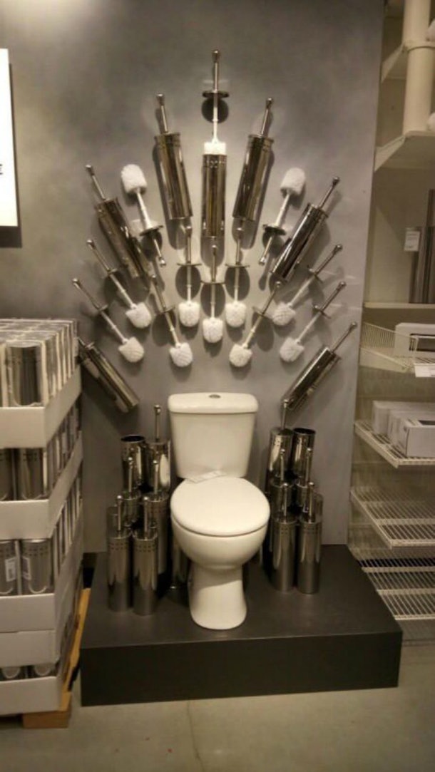 'Game Of Thrones' Toilet Created By IKEA Employee Is Genius