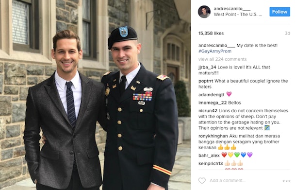 Gay Couple Attends Army Prom And The Photos Are Adorable