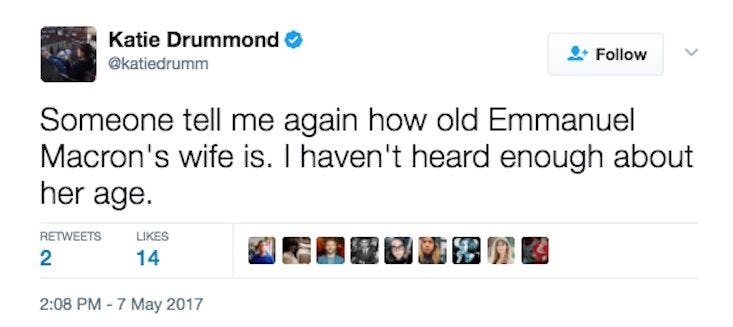 Obsession With Macron's Wife's Age Inherently Sexist