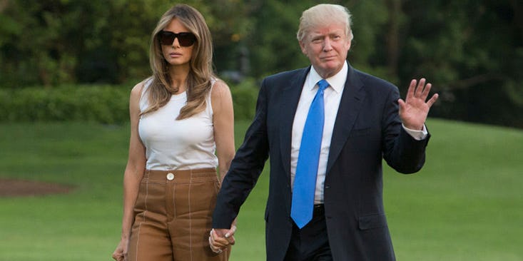 Timeline Of Donald And Melania Trump's Relationship