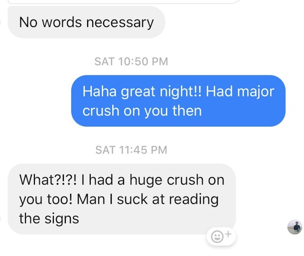 I Told My Old Crushes I Used To Like Them Here S How They Reacted